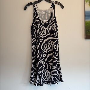 Club Monaco navy and white dress NWT size 2